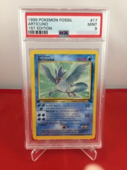 Articuno - 1st Edition Fossil - PSA 9 MINT